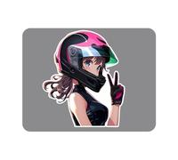 Autocollant pour Lady Rider, autocollant moto | autocollant créatif pour pare-chocs et moto - décalcomanies automobiles résistantes aux intempéries pour bagages, bouteilles d'eau, tasses, téléphones