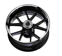 Autocollant pour Moto Autocollant De Roue Moto pour KYMCO XCITING CT 250 300i 400i Xtown125 Downtown125i Dt-x360, Jante À Rayures, Avant 13 Arrière Bandes(White)