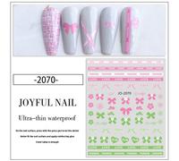 Autocollant Pour Ongles Bleu Haut De Gamme",1 Pièce,Adhésif Pour Les Yeux Exquis,Curseur Pour Nail Art,"Applique De Miles #Z2