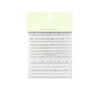 Autocollant pour ongles en dentelle - Feuille de transfert de manucure décalcomanies décoratives pour décoration d'ongles pour mariage, festival, usage quotidien | Autocollant