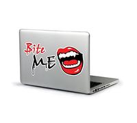Autocollant pour Ordinateur Portable Bite Me Sticker Size 17"