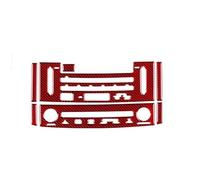 Autocollant Pour Panneau De Climatisation Central Audio, Accessoires De Décoration Intérieure Pour Lexus RC300 RC350 RC200T 2015-2018 Garniture intérieure(Look Carbone 1,Conduite à gauche)