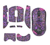 Autocollant pour poignée de souris Logitech G Pro sans fil, antidérapant et absorbant la transpiration, impression Gengar, couverture complète pour souris de jeu GPW