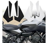 Autocollant pour réservoir d'essence de moto Ya&ma&ha MT07 2015-2018，Blanc