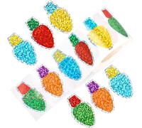 Autocollant pour scrapbooking, cadeau de récompense en forme de papillon, étiquette décorative pour fille, étiquettes scintillantes pour enfants