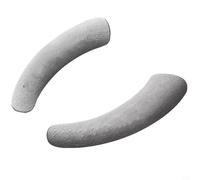 Autocollant pour siège de toilette avec dessus en peluche courte confortable pour la chaleur et l'hygiène dans les salles de bains partagées ou personnelles, prêt pour l'hiver (gris)