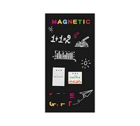 Autocollant pour tableau blanc magnétique avec finition mate robuste et accessoires complets pour la zone d ' étude à domicile en classe, utilisation du tableau d ' affichage de photos