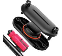 Autocollant Pour Tile By Life360 (2024)-Support De Vélo-Boîtier De Suivi Gps Étanche Pour Carrelage-Caché Sous Un Porte-Bouteille Ou Seul-Vis De Sécurité M5 Étendues Noires Avec Pilote