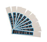 Autocollant pour violon noir et bleu, guide de touche, autocollants pour violon 4/4 3/4 1/8 pour débutants, apprentissage de la position de l'échelle du violon avec colle (BC03 1/8 bord bleu)