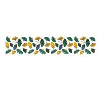 Autocollant pour vitre et fenêtre dépoli privatif imprimé feuilles ginkgo automne XL