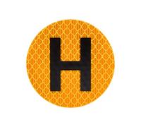 Autocollant pour voiture - Aimant espagnol pour pare-chocs avec signe H | Décoration automobile pour fenêtre, pare-brise, porte, arrière, réfrigérateur, moto, maison, voyage d'affaires