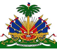 autocollant pour voiture " Haïti - BLASON " Coat of Arms Haiti Car Sticker (env. 11x7 cm)