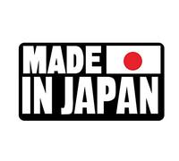 Autocollant pour voiture, ordinateur portable, camion, moto, dessin animé, créatif, fabriqué au Japon pour protection solaire, texte, réflecteur, pare-chocs