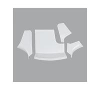 Autocollant Rangement Avant Pour Dodge Pour Charger 2011-2026 | Couvercle Décoration Compartiment Boîte Rangement Avant D'équipement Voiture D'intérieur(BLANC)