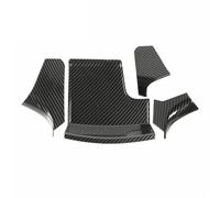 Autocollant Rangement Avant Pour Dodge Pour Charger 2011-2026 | Couvercle Décoration Compartiment Boîte Rangement Avant D'équipement Voiture D'intérieur(Carbon fiber grain)