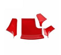 Autocollant Rangement Avant Pour Dodge Pour Charger 2011-2026 | Couvercle Décoration Compartiment Boîte Rangement Avant D'équipement Voiture D'intérieur(ROUGE)