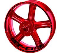 Autocollant Réfléchissant De Bande Jante Roue Moto, Pour Yamaha Mt 09 Sp 2020 2021, Ensemble Complet D'autocollants Avant Et Arrière Autocollant moyeu roue(Color10)