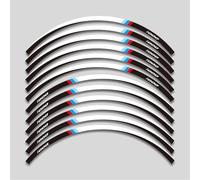 Autocollant Réfléchissant De Roue Moto, Décalcomanies Jante Intérieure, Bande À Rayures Pour BMW S1000XR S1000 XR S 1000XR S1000xr Autocollant jante(Color8)