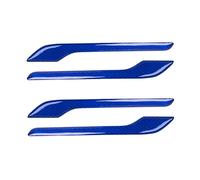 Autocollant réfléchissant pour poignée de porte de voiture Tesla Model 3 Y, bande adhésive anti-collision, protection résistante aux rayures, accessoires de modification de voiture, bleu