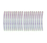 Autocollant réfléchissant pour roues de voiture,Autocollants de roue de voiture - Autocollant pour pneu de voiture, 20 pièces, bandes de jante, autocollants d'avertissement de pneu, décalcomanie |