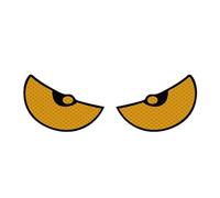 Autocollant réfléchissant pour voiture - Autocollant d'avertissement de sécurité, bande de visibilité | Bande adhésive brillante et étanche, pour pare-choc de véhicule, miroir de porte, casqu