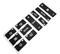 Autocollant Réparation Bouton AC, Compatible Avec Audi Pour A3 8L A2, Autocollant Contrôle Climatisation Autocollants boutons intérieurs