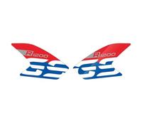 Autocollant réservoir Autocollant Latéral Réservoir Moto Pour BMW R1200GS R1200 R 1200 GS 2013 2014 2015 2016 2017 2018 Protections Antidérapantes D'essence réservoir de carburant Pad Moto(Ensemble 3)