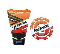 autocollant réservoir de carburant Autocollants De Protection De Réservoir Couvercle De Bouchon De Carburant De Moto Pour H&ONDA CBR VFR CB NSR VTR CBF CBX 125 250 400 CBR600 900 1000 ( Color : 16 )