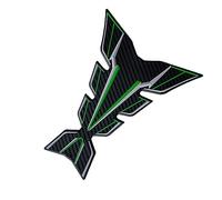 Autocollant Réservoir Protége Réservoirs pour Kawasaki pour Ninja 650 pour Ninja650 Universel Réservoir De Carburant Tampon Moto Autocollants Décalcomanies Protecteur Décoration (Couleur : Green)