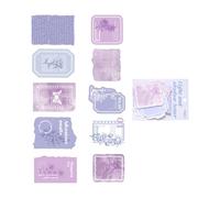 Autocollant rétro en papier pour carnet de notes, fournitures artisanales pour Scrapbooking, décoration en couches pour journaux, 20 pièces