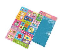 Autocollant rétro pour bouteille d'eau, autocollant de décoration de prix, autocollant de scrapbooking, poster pour ordinateur portable, scrapbooking, timbre rétro, affiche pour ordinateur portable