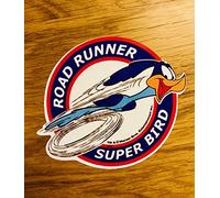 Autocollant Road Runner, Super Bird, Coyote Plymouth Motorsport, Fun, V8, Mi091
