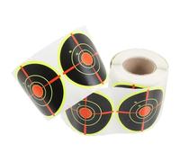 Autocollant Rond Cible Circulaire 3 Pouces, Papier