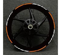 Autocollant Roue Moto Kit De Protection Jante Réfléchissant pour Roues Moto pour CFMOTO 250SR 300SR 250 300 SR 17 Pouces Stripe Jante Réfléchissant