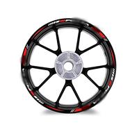 Autocollant Roue Moto Réfléchissant 14 ″ 15 ″ 17 ″ Décalque Rayure Moyeu Scooter Jante pour Forza 125 250 300 350 750 MF13 (Couleur : 17 15 inch 2)