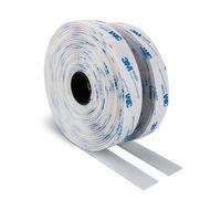 Autocollant Ruban Auto-Adhésif 25MM x 6M Extra Résistant Blanc Durable Avec Support Auto-Adhésif En Nylon Pour Travaux Manuels Projets De Bricolage Et Réparations