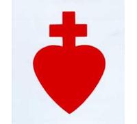 Sacré-Coeur Des Chouans Et Des Vendéens - Autocollant Pare-Brise 7 Cm