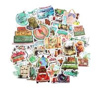 Autocollant scrapbooking stickers voyage gommettes autocollantes scrapbooking voyage stickers scrapbooking stickers ordinateur portable autocollant vintage ordinateur portable
