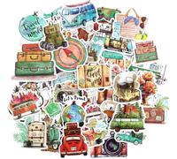 Autocollant Scrapbooking Stickers Voyage Gommettes Autocollantes Scrapbooking Voyage Stickers Scrapbooking Stickers Ordinateur Portable Autocollant Vintage Ordinateur Portable