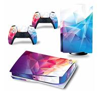 Autocollant Skin Pour PS5 Disc Edition & Digital Console Et Manette Vinyl Cover Skins Wraps Scratch Resistant, Compatible Avec Pour 522243 Revêtement(Disc Version)