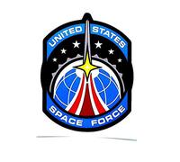 Autocollant Space Force Milspect - 2,7 x 8,9 cm.