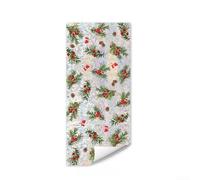 Autocollant statique double face réutilisable pour portes en verre et miroirs, conçu pour une décoration durable et un retrait facile