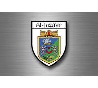 Autocollant sticker adhesif drapeau blason ville souvenir algerie alger