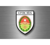 Autocollant Sticker Adhesif Drapeau Blason Ville Souvenir Entre Rios Argentine