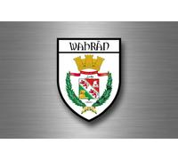 Autocollant sticker adhesif drapeau blason ville souvenir oran algerie