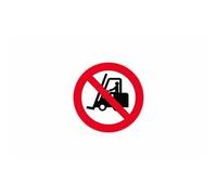 Autocollant Sticker Adhesif Signalisation Panneau Manutention Vehicule Interdit