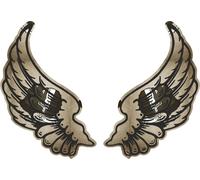 Autocollant Sticker Ailes Biker Motard Drapeau Pays Corse Corsica