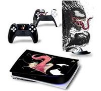 Autocollant Sticker de Protection FONGWAN pour Sony PS5 Console Disc Edition - venom 2093