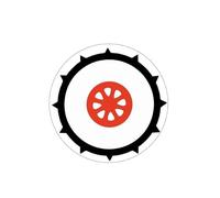 Autocollant sticker disque autocollant macaron voiture camion pneus cloutes
