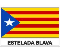 Autocollant Sticker Drapeau Catalogne Catalan Independant
